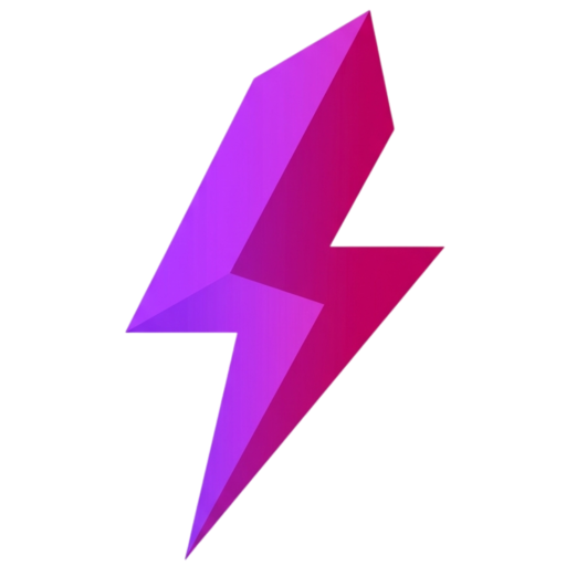 Logo Katex - rayo violeta magenta